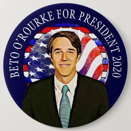 Beto O'Rourke für die US-Präsidentschaftswahl 2020 Button