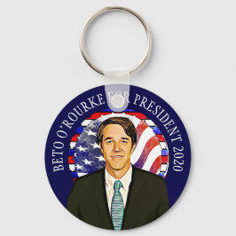 Beto O'Rourke für die US-Präsidentschaftswahl 2020 Schlüsselanhänger