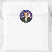 Beto O'Rourke für Präsident 2020 Support-Stickers Runder Aufkleber (Tasche)