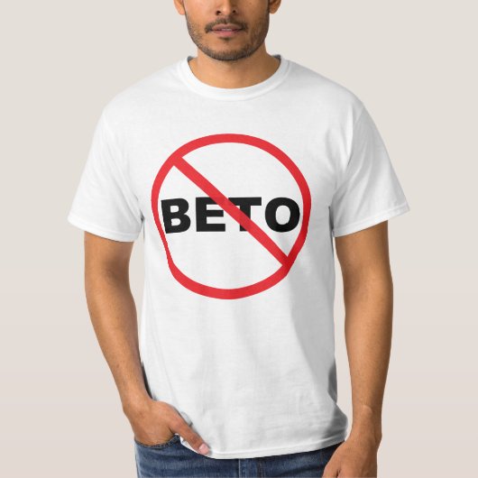 Beto O'Rourke für Präsident Anti populär T-Shirt (Vorderseite)