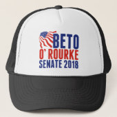 Beto O'Rourke für Senat 2018 Truckerkappe (Vorderseite)