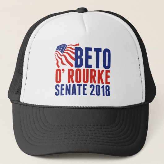 Beto O'Rourke für Senat 2018 Truckerkappe (Vorderseite)