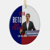 BETO O'Rourke Texas 2018 Keramik Ornament (Rechts)