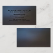 Beton Berufliche Metalle Moderne Visitenkarte (Vorne/Hinten)