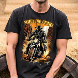 Beton Cowboy: Asphalt Steed trifft Stadtstrassen T-Shirt
