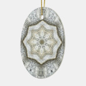 Beton Gray Star Ornament (Links)