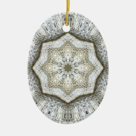 Beton Gray Star Ornament (Vorne)