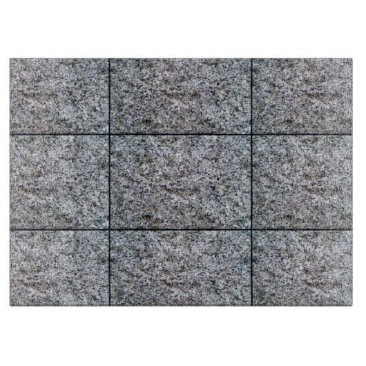 BETON IM ZWEITEN GRAD: DIE GRANIT-WAND! SCHNEIDEBRETT (Vorderseite)