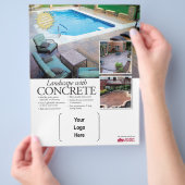 Beton Landscaping mit Solomon Flyer (Hand)