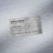 Beton Magnetische Visitenkarte (Beispiel)