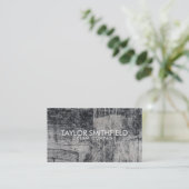 Beton Rustikal Visitenkarte (Stehend Vorderseite)