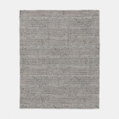 Beton Tining Grau Zement Sidewalk Fleecedecke (Vorderseite)