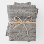 Beton Tining Grau Zement Sidewalk Geschenkpapier Set (Beispiel)