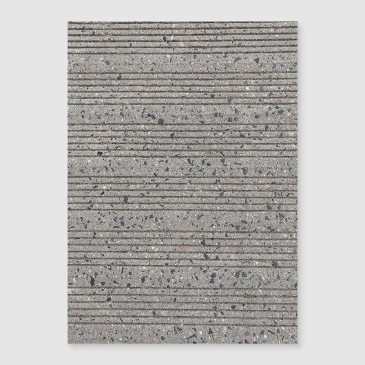 Beton Tining Grau Zement Sidewalk Magnetkarte (Vorderseite)