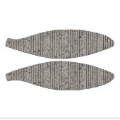 Beton Tining Grau Zement Sidewalk Mini Basketball (Panele)