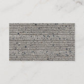 Beton Tining Grau Zement Sidewalk Visitenkarte (Rückseite)