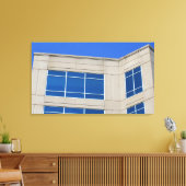 Beton und Glas Leinwanddruck (Insitu (Wohnzimmer))