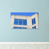 Beton und Glas Leinwanddruck (Insitu (Holzboden))