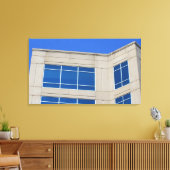 Beton und Glas Leinwanddruck (Insitu (Wohnzimmer))