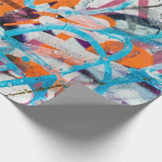 Beton, verwittert, abgenutzte Wand beschädigte Far Geschenkpapier (Ecke)