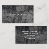 Beton Vintag Visitenkarte (Vorne/Hinten)