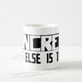 Beton, was sonst dort ist? kaffeetasse (Mittel)