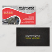 Betonarbeiten, Baufirma Visitenkarte (Vorne/Hinten)