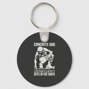 Betonarbeiter - BetonVater Schlüsselanhänger