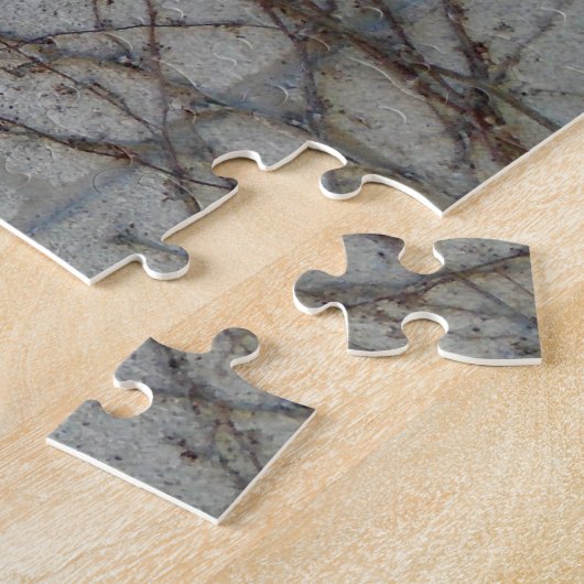 Betonblock-Wand mit Reben Puzzle (Seite)