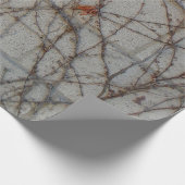 Betonblockwand mit Reben Geschenkpapier (Ecke)