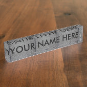 BETONDECKE ~ NAMENSPLAKETTE (Seite)