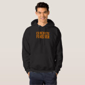 Betonfertiger Hoodie (Vorne ganz)
