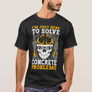 Betonfertiger Maurer Mauerwerk  1 T-Shirt