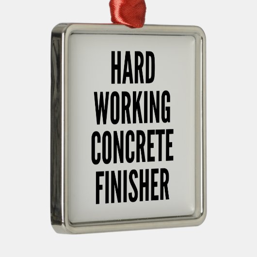 Betonfertiger Silbernes Ornament (Rechts)