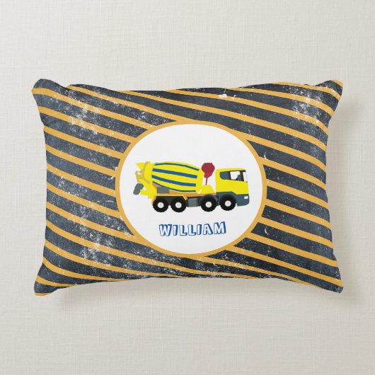 Betonfertigtransporter Dekokissen (Vorderseite)