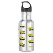 Betonfertigtransporter Edelstahlflasche (Rückseite)