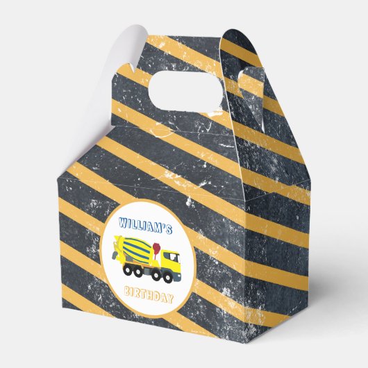 Betonfertigtransporter Geschenkschachtel (Vorderseite)