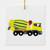 Betonfertigtransporter Keramikornament (Rückseite)