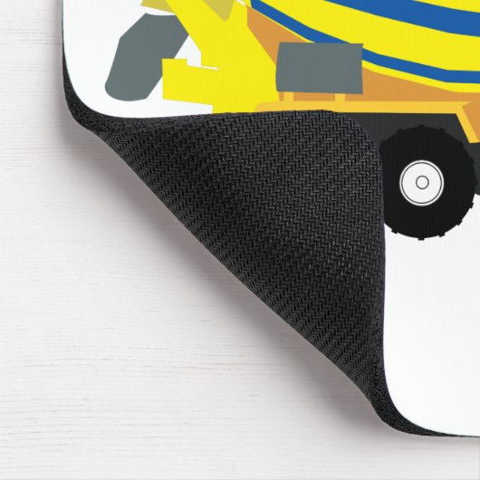 Betonfertigtransporter Mousepad (Ecke)