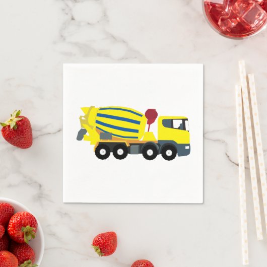 Betonfertigtransporter Serviette (Beispiel)