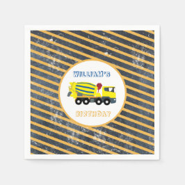 Betonfertigtransporter Serviette