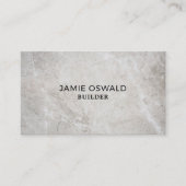 Betonfläche, Gebäude-Firma, Bauunternehmen Visitenkarte (Vorderseite)