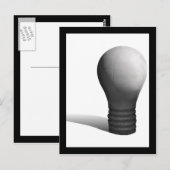 Betonlampe Postkarte (Vorne/Hinten)