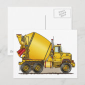 Betonlastkarte Postkarte (Vorne/Hinten)