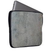 Betonmauer, graue Struktur Laptopschutzhülle (Vorne Rechts)