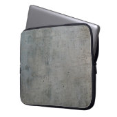 Betonmauer, graue Struktur Laptopschutzhülle (Vorderseite Links)