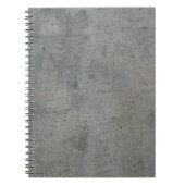Betonmauer, graue Struktur Notizblock (Vorderseite)