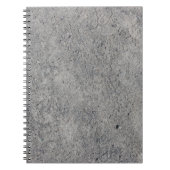 Betonmauer, graue Struktur Notizblock (Vorderseite)