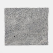 Betonmauer, graue Textur Fleecedecke (Vorderseite (Horizontal))