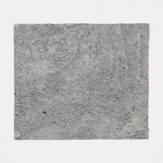 Betonmauer, graue Textur Fleecedecke (Vorderseite (Horizontal))